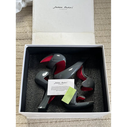 Grey and pink Mojito heels