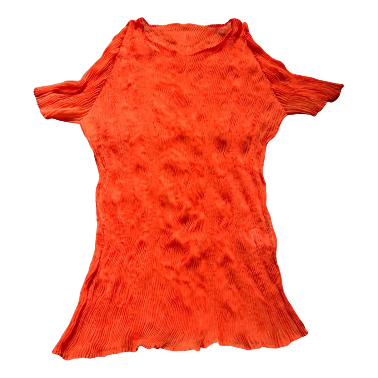 Orange technical top