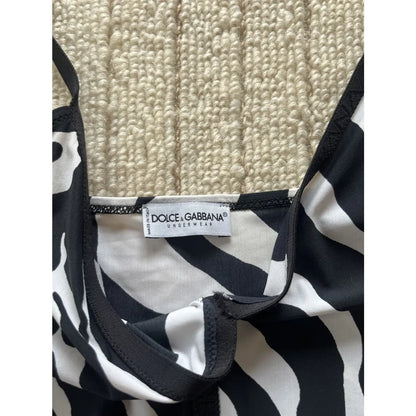 Zebra-print top