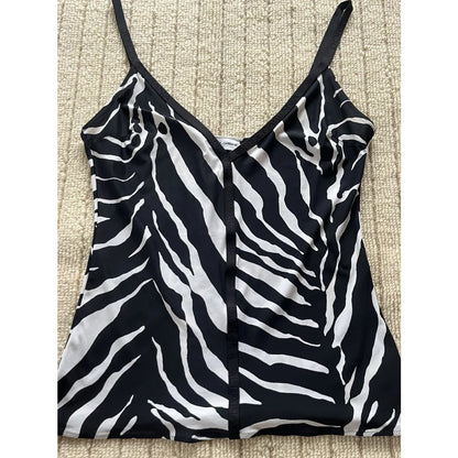 Zebra-print top
