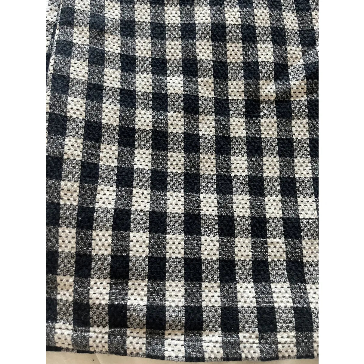 Mosaic-print tie skirt