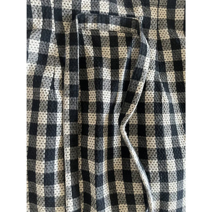 Mosaic-print tie skirt