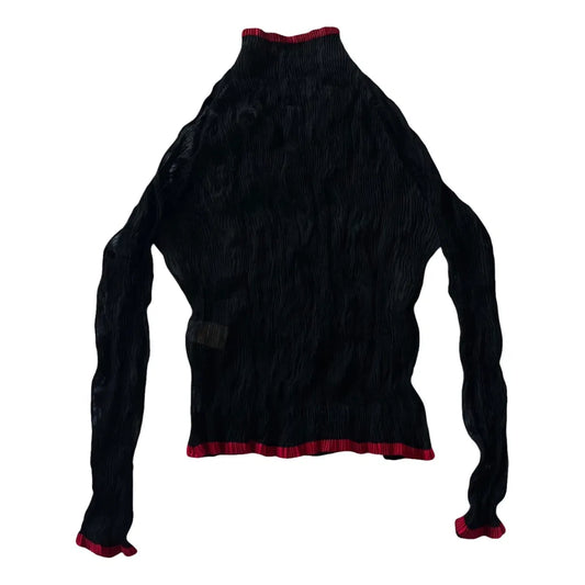 Black technical top