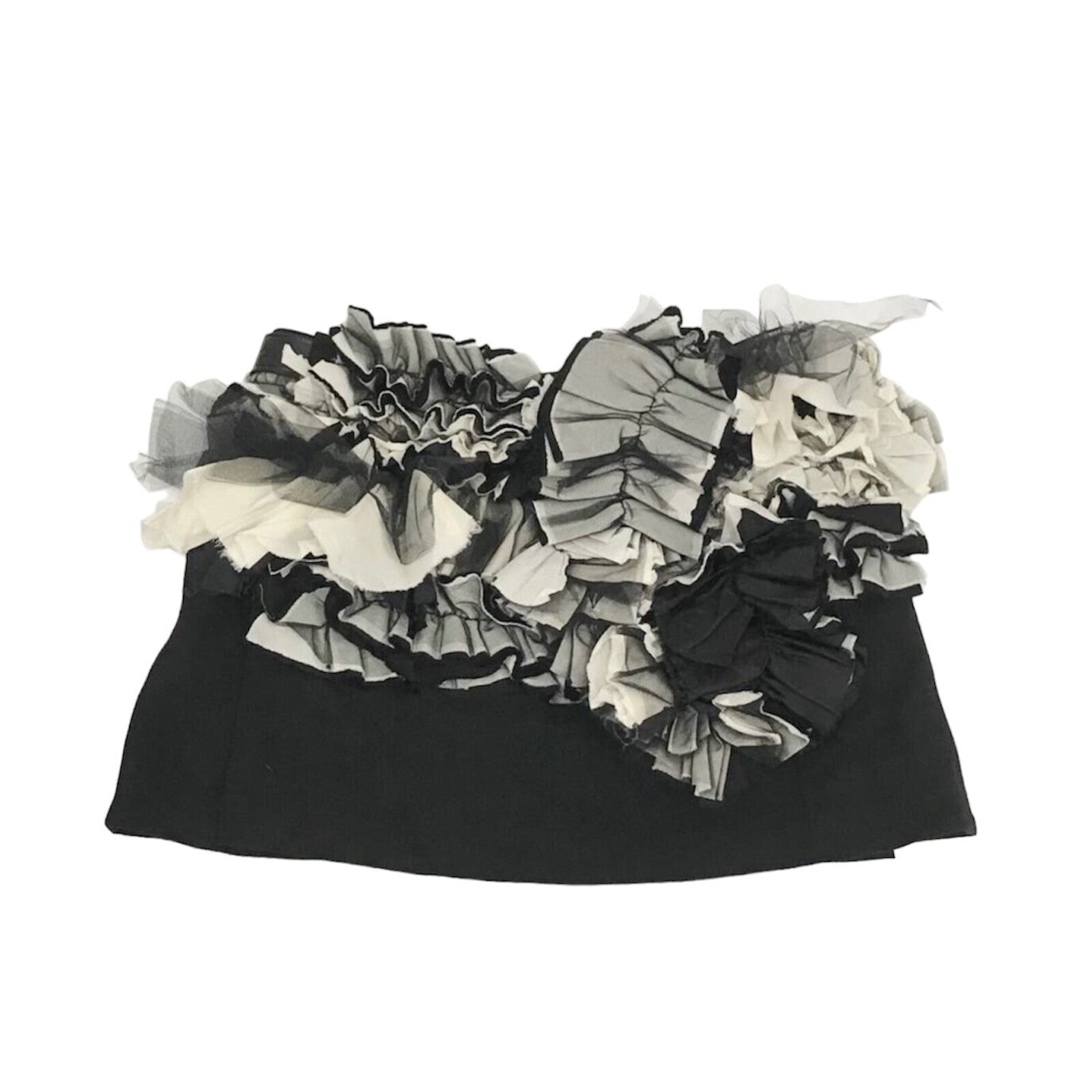 Comme des Garçons ruffled mini skirt, AD 2000