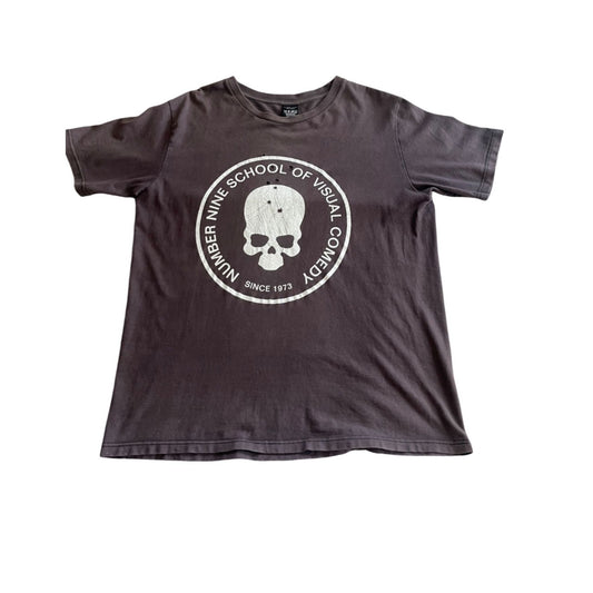 School of Visual Comedy skull T-shirt