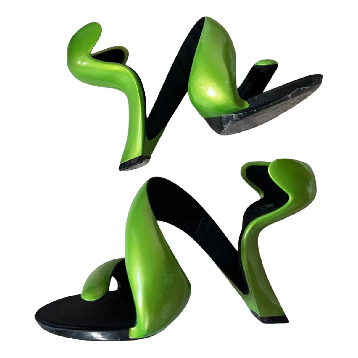 Mojito heels in green