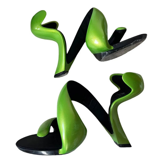 Mojito heels in green