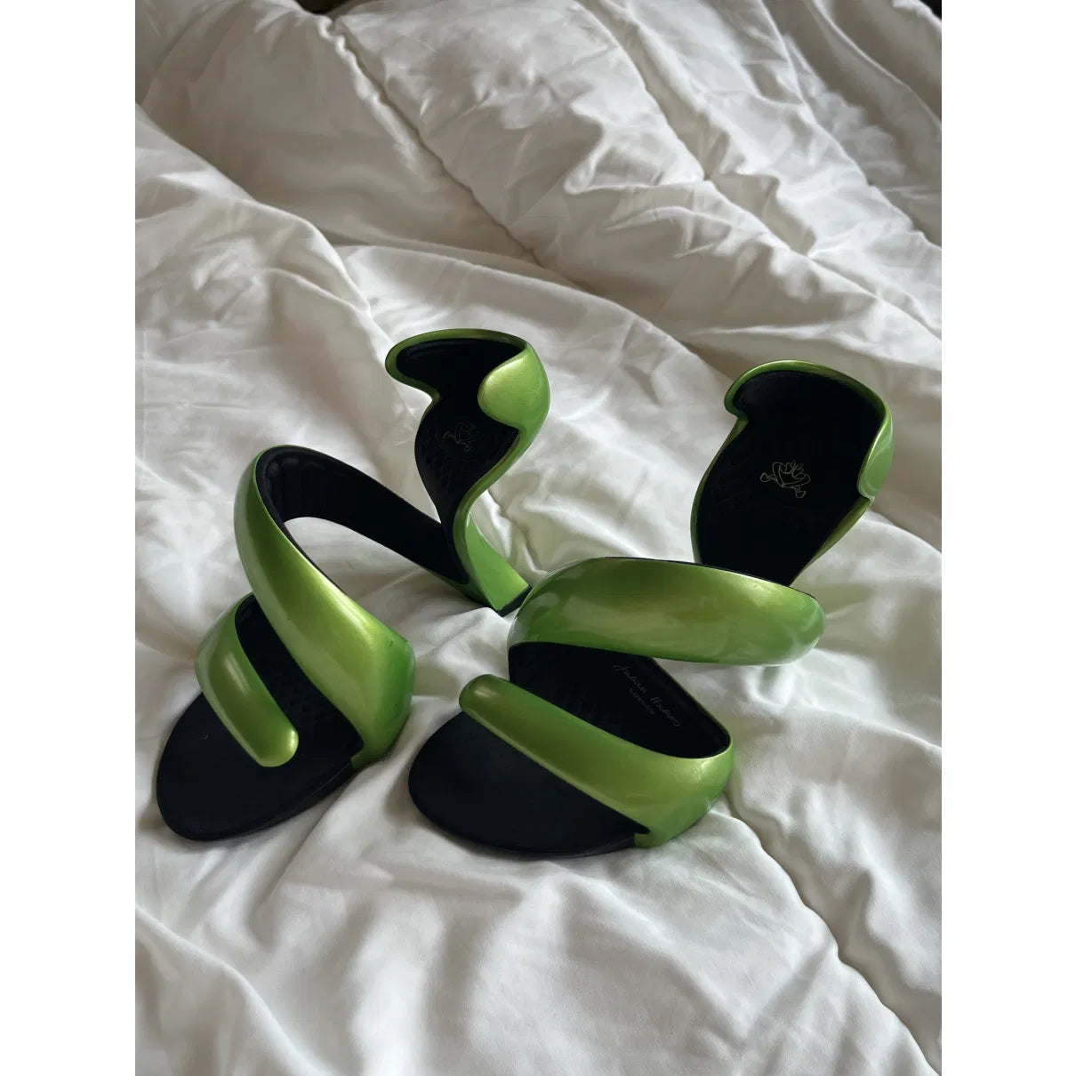 Mojito heels in green