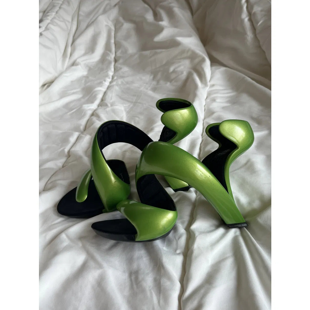 Mojito heels in green
