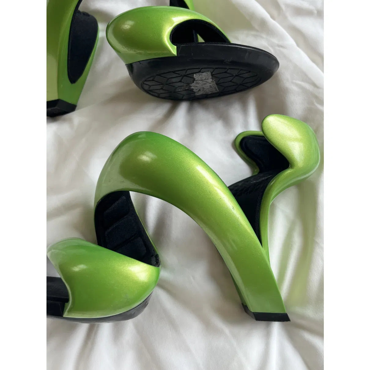 Mojito heels in green