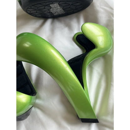 Mojito heels in green
