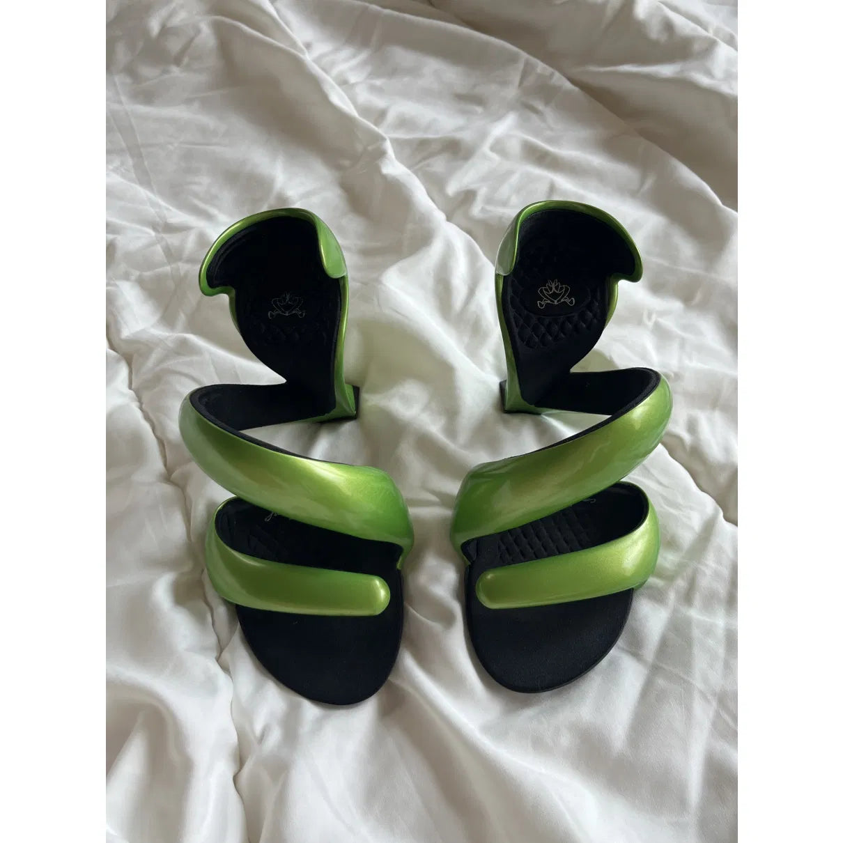 Mojito heels in green