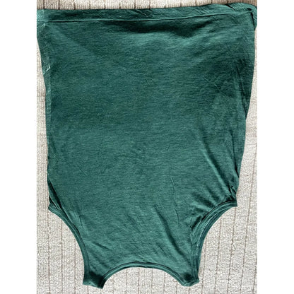 Horse motif tank top in green