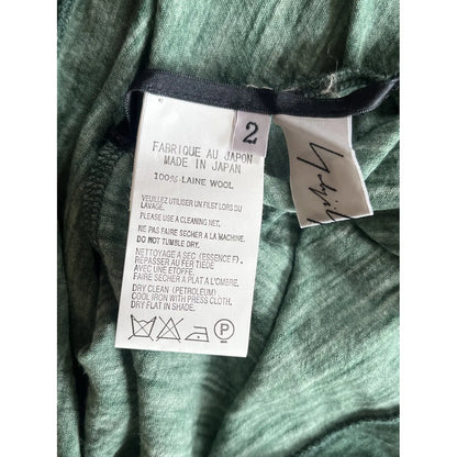 Horse motif tank top in green