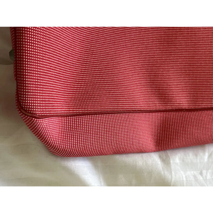 Vintage tote in red