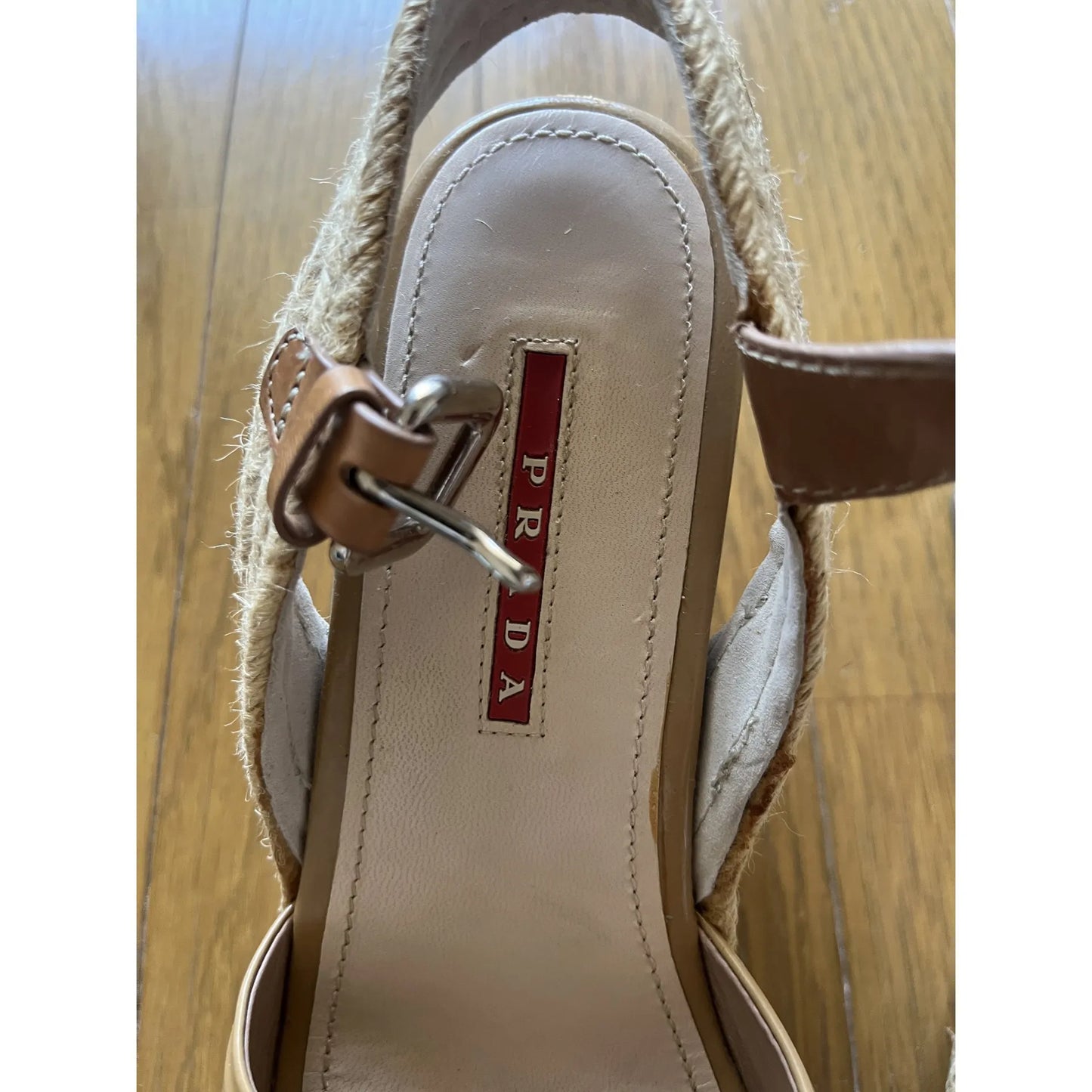 Linea Rossa bow espadrilles in brown