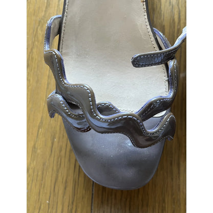 Brown platform espadrilles