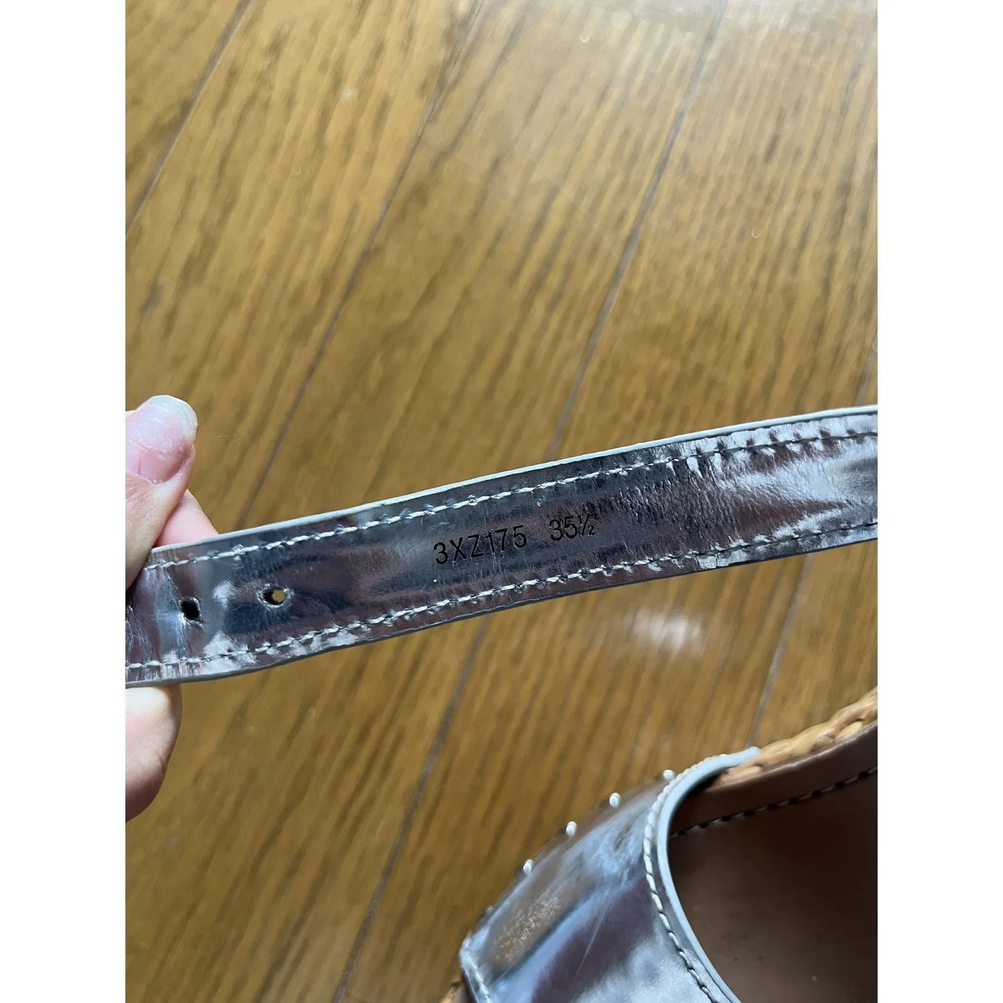 Silver platform espadrilles