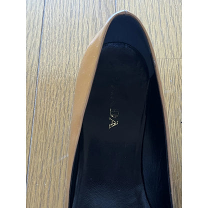 Bow ballet flats in black