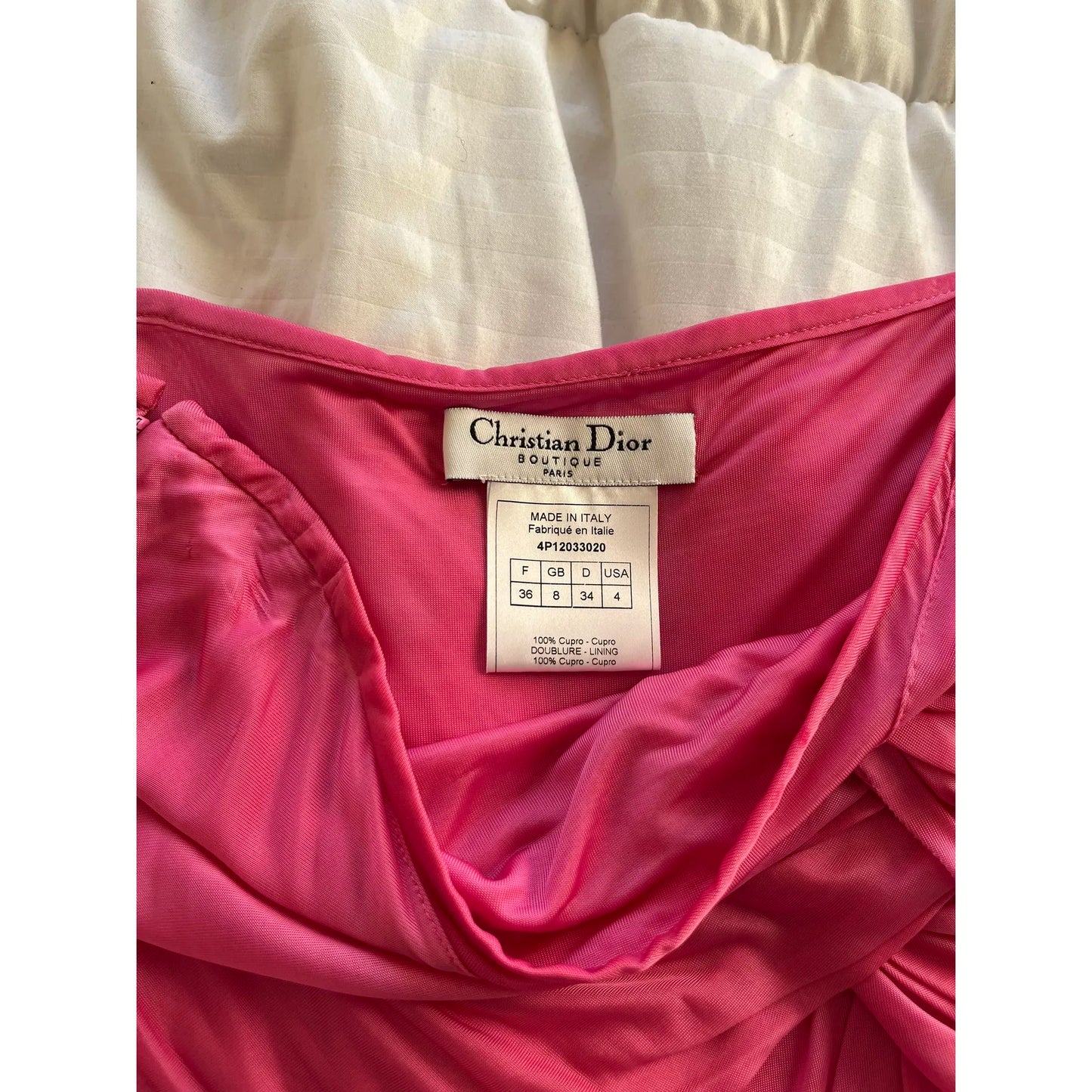 Pink bustier, Spring-Summer 2004