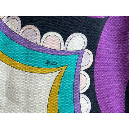 Printed tote in multicolour