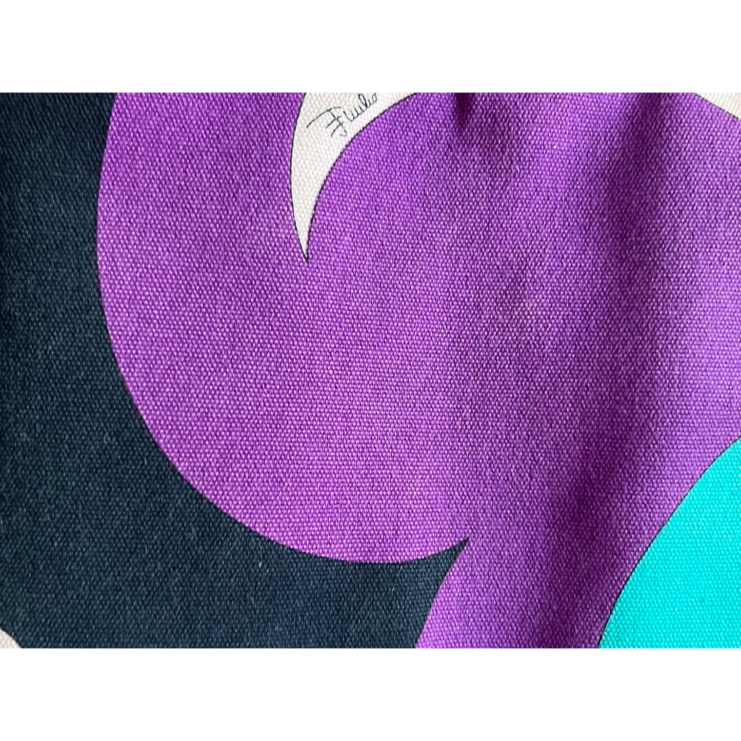 Printed tote in multicolour