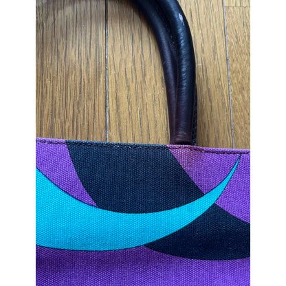 Printed tote in multicolour